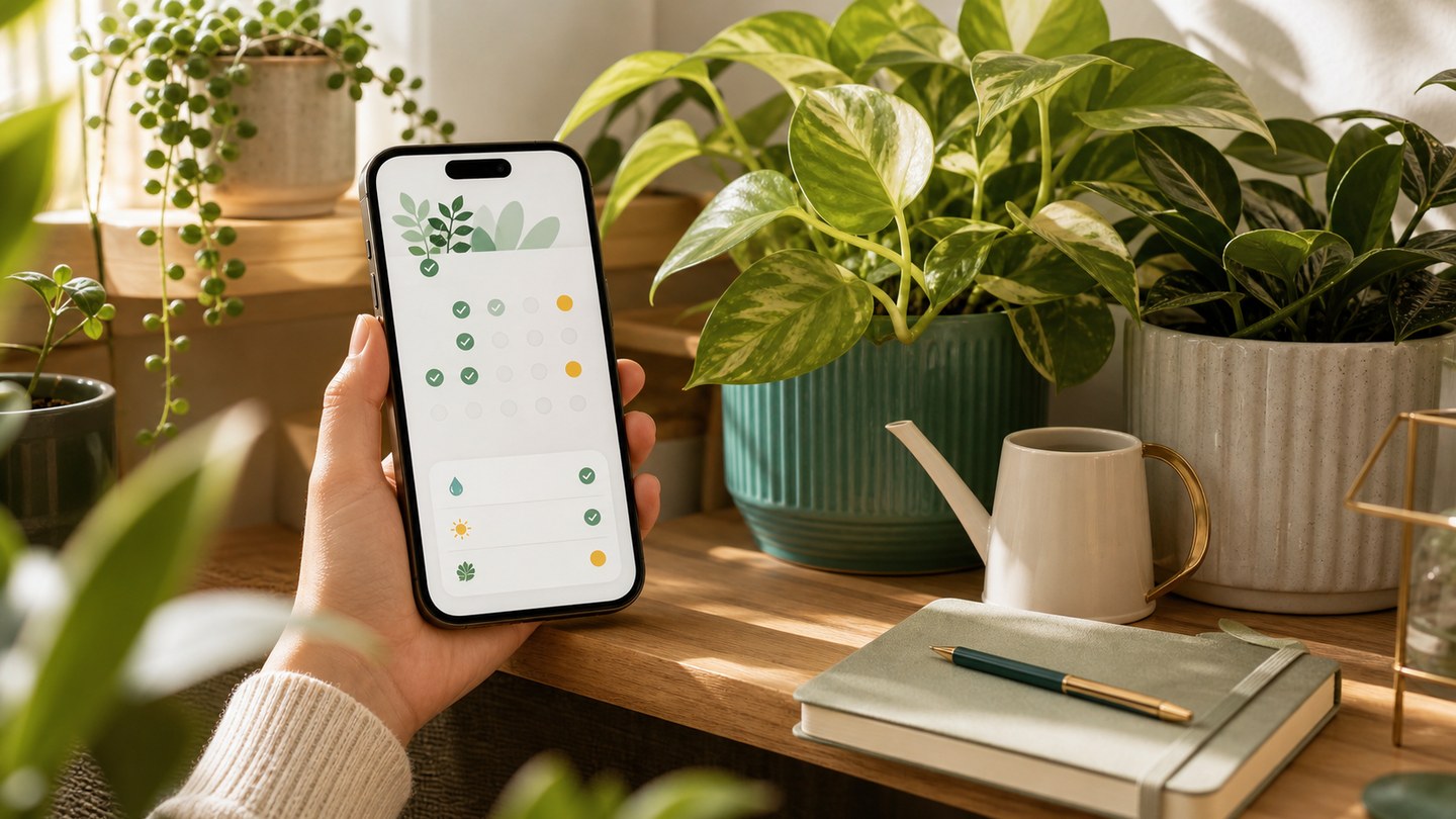 Set plant care reminders that fit real life