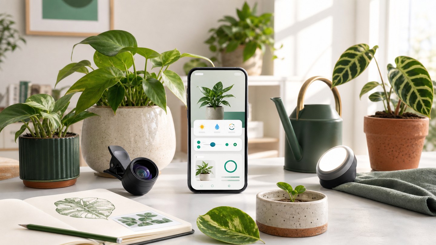 Planture care tools: identify, measure, remember
