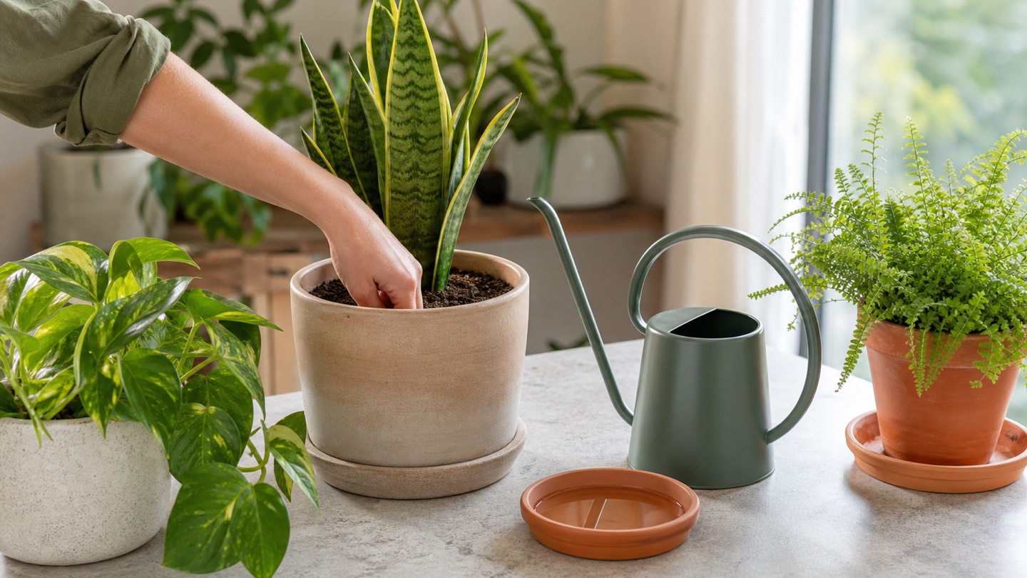 How often should you actually water houseplants?
